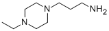 structure of CAS# 4524-96-3, 3-(4-Ethyl-Piperazin-1-Yl)-Propylamine;3-(4-Ethylpiperazine-1,4-Diium-1-Yl)Propylammonium;3-(4-Ethyl-1-Piperazine-1,4-Diiumyl)Propylammonium;Zinc02505867