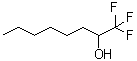 structure of CAS# 453-43-0, 1,1,1-Trifluoro-2-Octanol;Nsc 42759;1,1,1-Trifluoro-2-Octanol