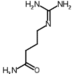 CAS#: 4534-62-7， 4-Carbamimidamidobutanamide