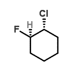CAS 登录号：4536-11-2， (1R,2R)-1-氯-2-氟环己烷