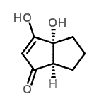 CAS#: 455892-99-6， (3aR,6aR)-3,3A-Dihydroxy-4,5,6,6A-Tetrahydro-1(3aH)-Pentalenone