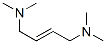 structure of CAS# 4559-79-9, N,N,N',N'-Tetramethyl-2-Butene-1,4-Diamine;4-Dimethylammoniobut-2-Enyl-Dimethyl-Ammonium;4-Dimethylammoniobut-2-Enyl-Dimethylammonium;4-Dimethylazaniumylbut-2-Enyl-Dimethyl-Azanium