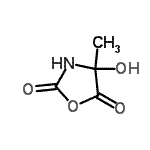CAS#: 45649-05-6， 4-Hydroxy-4-Methyl-1,3-Oxazolidine-2,5-Dione