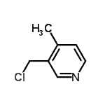 CAS#: 45658-41-1， 3-(Chloromethyl)-4-Methylpyridine