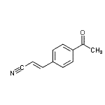 CAS#: 457602-70-9， (2E)-3-(4-Acetylphenyl)Acrylonitrile