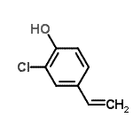 CAS#: 45803-91-6， 2-Chloro-4-Vinylphenol