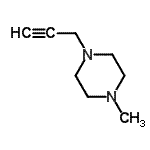 CAS#: 45813-02-3， 1-Methyl-4-(2-Propyn-1-Yl)Piperazine