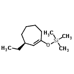 CAS#: 458557-50-1， {[(3S)-3-Ethyl-1-Cyclohepten-1-Yl]Oxy}(Trimethyl)Silane