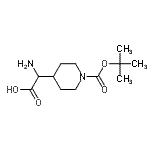CAS#: 458560-09-3， Amino(1-{[(2-Methyl-2-Propanyl)Oxy]Carbonyl}-4-Piperidinyl)Acetic Acid