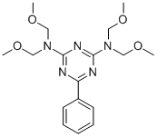 CAS#: 4588-69-6， N,N,N',N'-Tetrakis(Methoxymethyl)-6-Phenyl-1,3,5-Triazine-2,4-Diamine