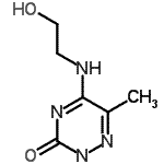 CAS#: 459212-61-4， 5-[(2-Hydroxyethyl)Amino]-6-Methyl-1,2,4-Triazin-3(2H)-One