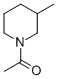 structure of CAS# 4593-16-2, 1-Acetyl-3-Methylpiperidine;1-(3-Methyl-1-Piperidyl)Ethanone;1-(3-Methyl-1-Piperidinyl)Ethanone