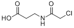 structure of CAS# 4596-38-7, Chloroac-beta-Ala-OH;3-[(2-CHLOROACETYL)AMINO]PROPANOIC ACID;CHLOROACETYL-BETA-ALANINE;N-CHLOROACETYL-BETA-ALA
