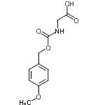 CAS#: 4596-54-7， N-{[(4-Methoxybenzyl)Oxy]Carbonyl}Glycine