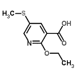 CAS#: 459833-81-9， 2-Ethoxy-5-(Methylsulfanyl)Nicotinic Acid