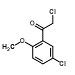 CAS#: 46173-06-2， 2-Chloro-1-(5-Chloro-2-Methoxyphenyl)Ethanone