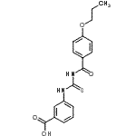 CAS#: 462095-64-3， 3-{[(4-Propoxybenzoyl)Carbamothioyl]Amino}Benzoic Acid
