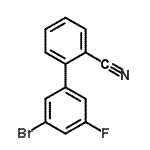 CAS#: 462652-01-3， 3'-Bromo-5'-Fluoro-2-Biphenylcarbonitrile