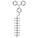 structure of CAS# 462996-04-9, [4-(3,3,4,4,5,5,6,6,7,7,8,8,9,9,10,10,10-Heptadecafluorodecyl)Phenyl](Diphenyl)Phosphine;[4-(3,3,4<wbr>,4,5,5,6,<wbr>6,7,7,8,8<wbr>,9,9,10,1<wbr>0,10-Hept<wbr>adecafluo<wbr>rodecyl)p<wbr>henyl] di<wbr>phenylpho<wbr>sphine;1 