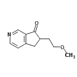 CAS#: 463303-95-9， 6-(2-Methoxyethyl)-5,6-Dihydro-7H-Cyclopenta[c]Pyridin-7-One