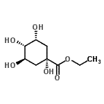 CAS#: 463325-95-3， Ethyl (1S,3R,4S,5R)-1,3,4,5-Tetrahydroxycyclohexanecarboxylate