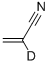 structure of CAS# 4635-82-9, Acrylonitrile-2-D1