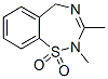 CAS#: 46377-45-1， 2,5-Dihydro-2,3-Dimethyl-1,2,4-Benzothiadiazepine 1,1-Dioxide