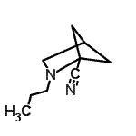 CAS 登录号：463961-53-7， 2-丙基-2-氮杂双环[2.1.1]己烷-1-甲腈