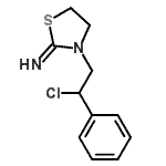 CAS#: 46425-47-2， 3-(2-Chloro-2-Phenylethyl)-1,3-Thiazolidin-2-Imine