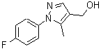 结构式 CAS# 465514-37-8, [1-(4-氟苯基)-5-甲基-1H-吡唑-4-基]甲醇
