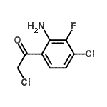 CAS#: 467456-99-1， 1-(2-Amino-4-Chloro-3-Fluorophenyl)-2-Chloroethanone