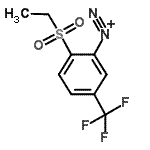 CAS#: 46811-46-5， 2-(Ethylsulfonyl)-5-(Trifluoromethyl)Benzenediazonium