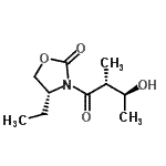 CAS#: 468756-90-3， (4R)-4-Ethyl-3-[(2R,3S)-3-Hydroxy-2-Methylbutanoyl]-1,3-Oxazolidin-2-One