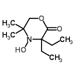 CAS#: 468772-74-9， 3,3-Diethyl-4-Hydroxy-5,5-Dimethyl-2-Morpholinone