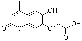 CAS#: 46895-13-0， ((6-Hydroxy-4-Methyl-2-Oxo-2H-1-Benzopyran-7-Yl)Oxy)Acetic Acid