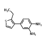 CAS#: 471239-82-4， 4-(2-Ethyl-3-Thienyl)-1,2-Benzenediamine