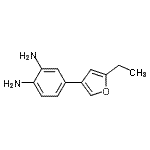 CAS#: 471239-87-9， 4-(5-Ethyl-3-Furyl)-1,2-Benzenediamine