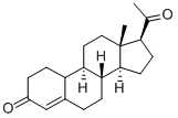 structure of CAS# 472-54-8, 19-Norprogesterone;(8R,9S,10R,13S,14S,17S)-17-Ethanoyl-13-Methyl-2,6,7,8,9,10,11,12,14,15,16,17-Dodecahydro-1H-Cyclopenta[A]Phenanthren-3-One;N2390_Sigma;C14489