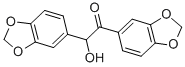 structure of CAS# 4720-82-5, 1,2-Bis(1,3-benzodioxol-5-yl)-2-hydroxyethanone;1,2-Bis(1,3-Benzodioxol-5-Yl)-2-Hydroxy-Ethanone;Nsc40921;Ethanone, 1,2-Bis(1,3-Benzodioxol-5-Yl)-2-Hydroxy-