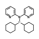 CAS#: 472959-98-1， P,P-Dicyclohexyl-N,N-di-2-pyridinylphosphinous amide