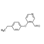CAS#: 473255-77-5， 4-(4-Ethylphenoxy)Nicotinaldehyde