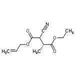 CAS#: 473445-13-5， 1-Allyl 4-Ethyl (3R)-2-Cyano-3-Methylsuccinate