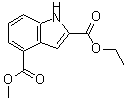 CAS#: 473883-20-4， 2-Ethyl 4-Methyl 1H-Indole-2,4-Dicarboxylate