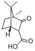 structure of CAS# 474-98-6, (+/-)-Camphorcarboxylic Acid;4,7,7-Trimethyl-3-Oxo-Norbornane-2-Carboxylic Acid;4,7,7-Trimethyl-3-Oxo-2-Norbornanecarboxylic Acid;3-Keto-4,7,7-Trimethyl-Norbornane-2-Carboxylic Acid