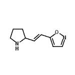 CAS#: 474011-03-5， 5-[(E)-2-(2-Pyrrolidinyl)Vinyl]-1,2-Oxazole