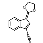 CAS#: 474024-38-9， 1-(1,3-Dioxolan-2-Ylidene)-1H-Indene-3-Carbonitrile