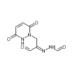 CAS#: 474333-21-6， N'-[(2E)-1-(3,6-Dioxo-3,6-Dihydro-1(2H)-Pyridazinyl)-3-Oxo-2-Propanylidene]Formic Hydrazide