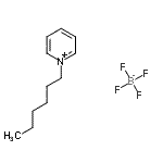 CAS#: 474368-70-2， 1-Hexylpyridinium Tetrafluoroborate