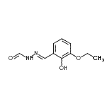 CAS#: 474395-07-8， N'-[(E)-(3-Ethoxy-2-Hydroxyphenyl)Methylene]Formic Hydrazide