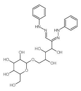 CAS#: 4746-18-3， 2-(Hydroxymethyl)-6-[(6Z)-2,3,4-Trihydroxy-5,6-Bis(Phenylhydrazinylidene)Hexoxy]Oxane-3,4,5-Triol